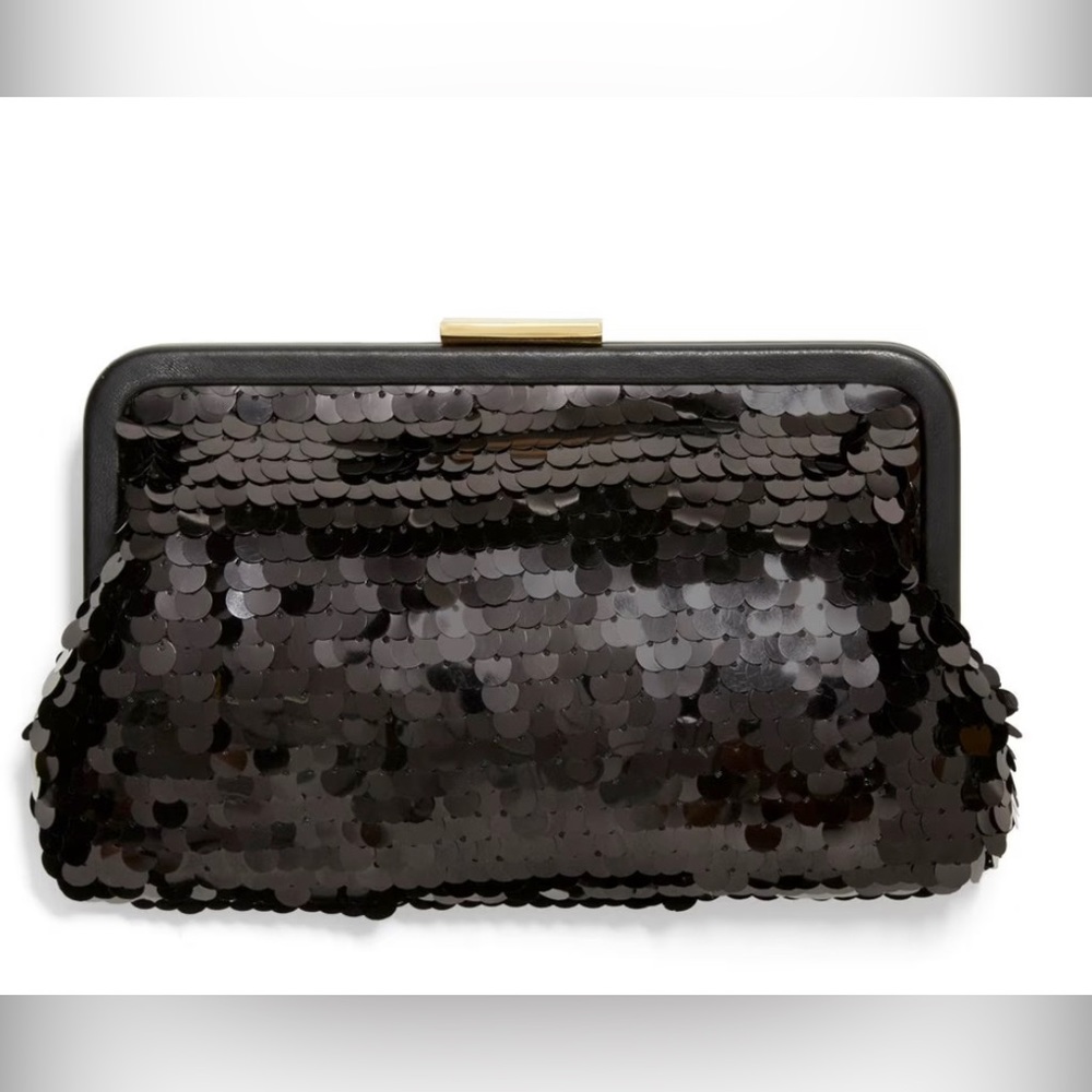 Tracee Ellis Ross for JC Penney Black sequin clutch
